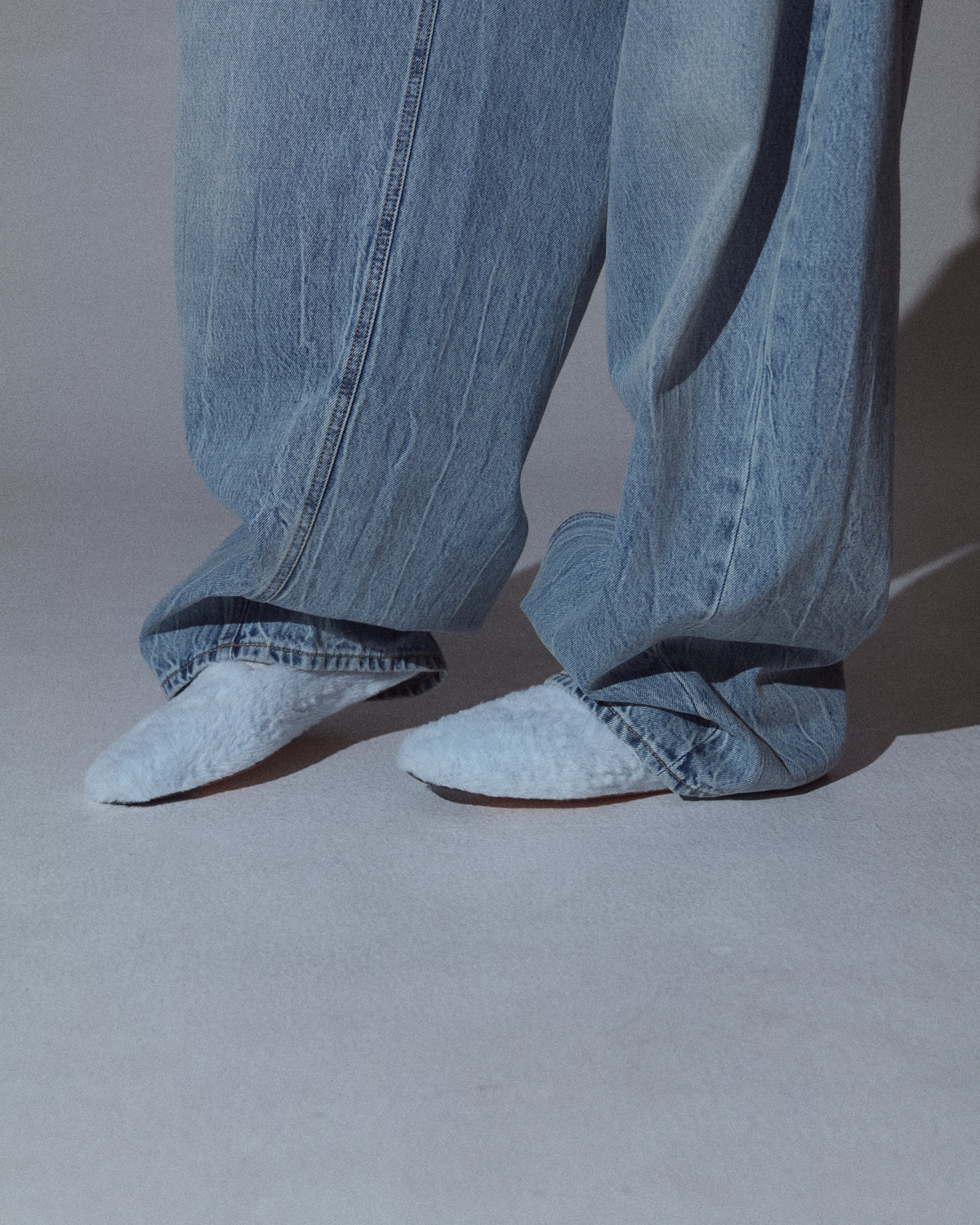 S-RABBIT FUR FLAT