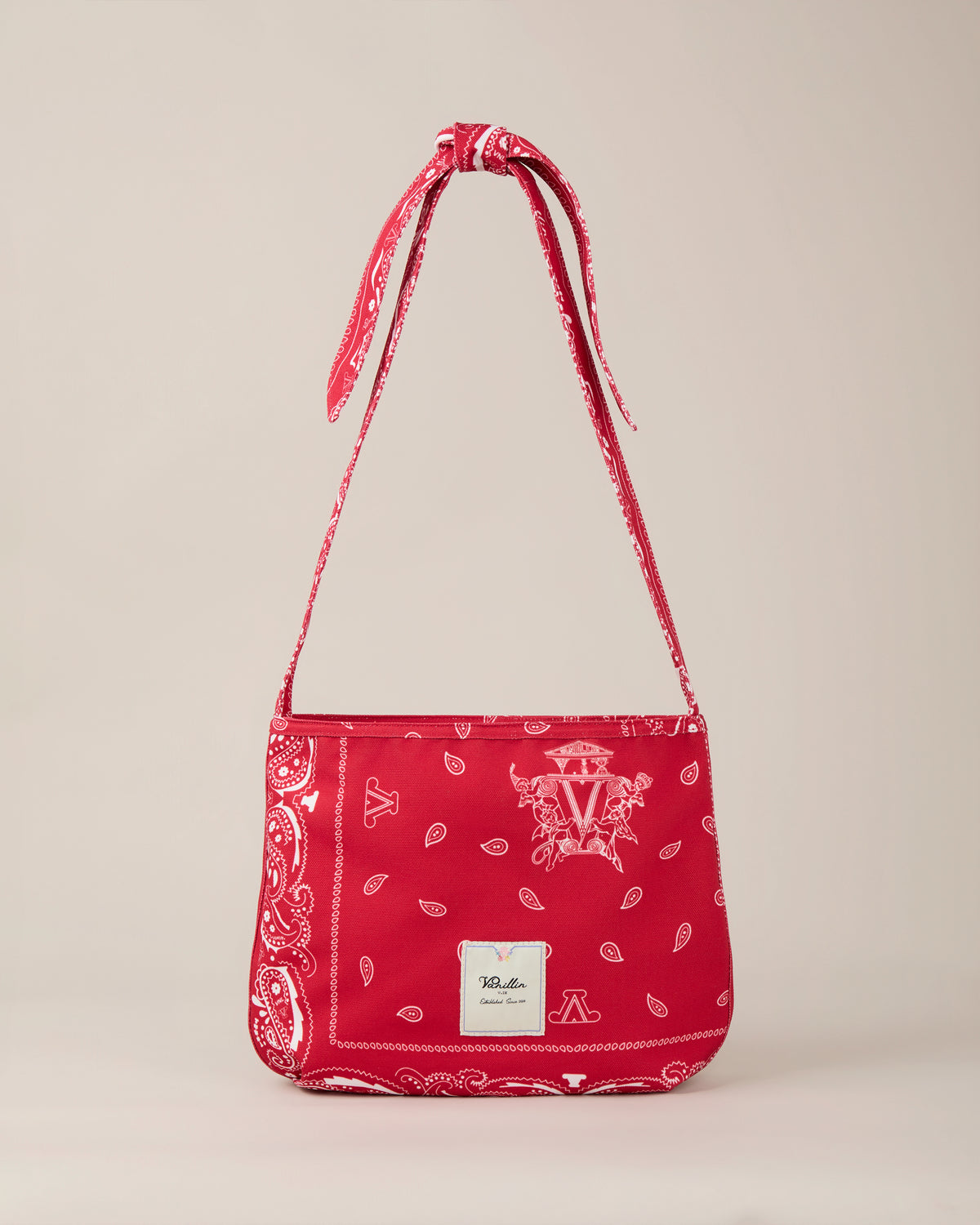 PAISLEY PRINT SHOULDER BAG